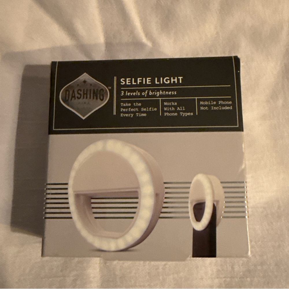 Dashing White Selfie Light for Mobile Phones